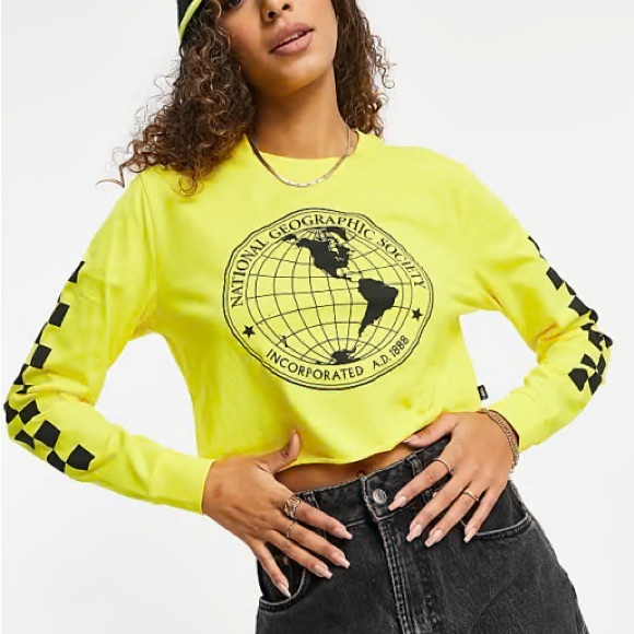 Vans Special Edition National Geographic Crop Top - Picture 3 of 3